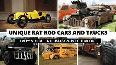 Explore These 10 Unique Rat Rod Cars And Trucks Every Vehicle Enthusiast Must Check Out